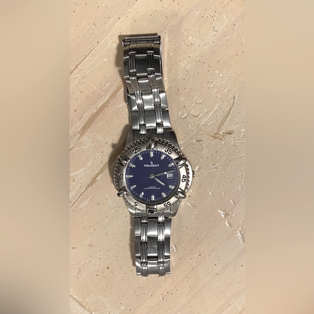 Peugeot Watch Men’s/Women Stainless Steel, Pre-Owned Water Resistant